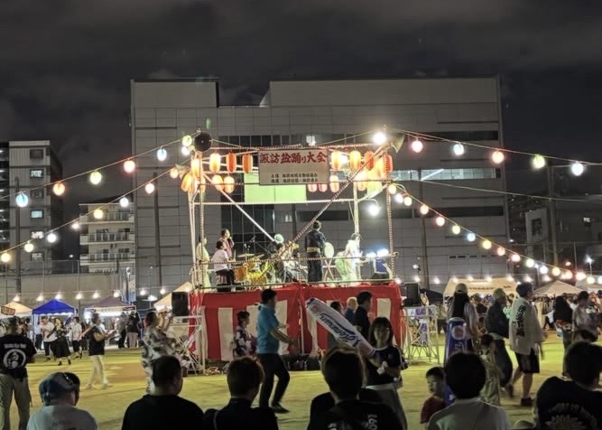 平群中央グランド盆踊りの告知画像