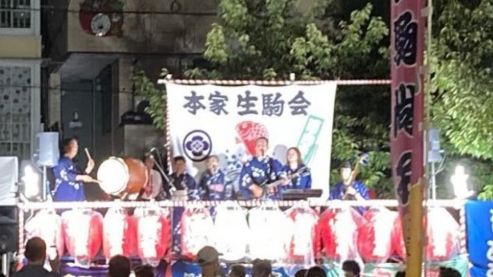 トーマス盆踊りの告知画像