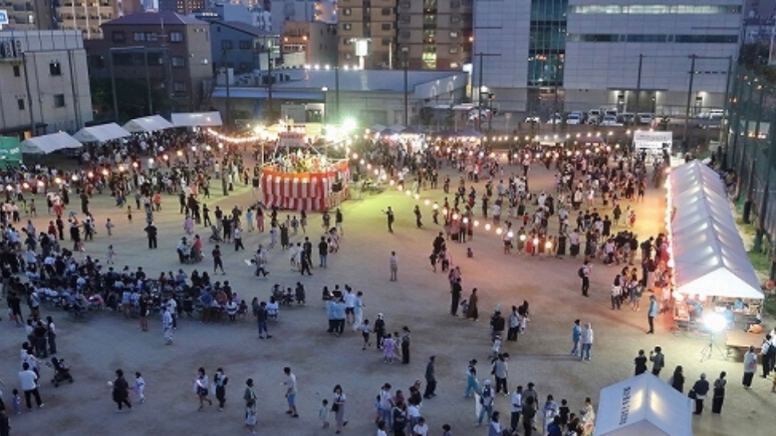 諏訪盆踊りの告知画像