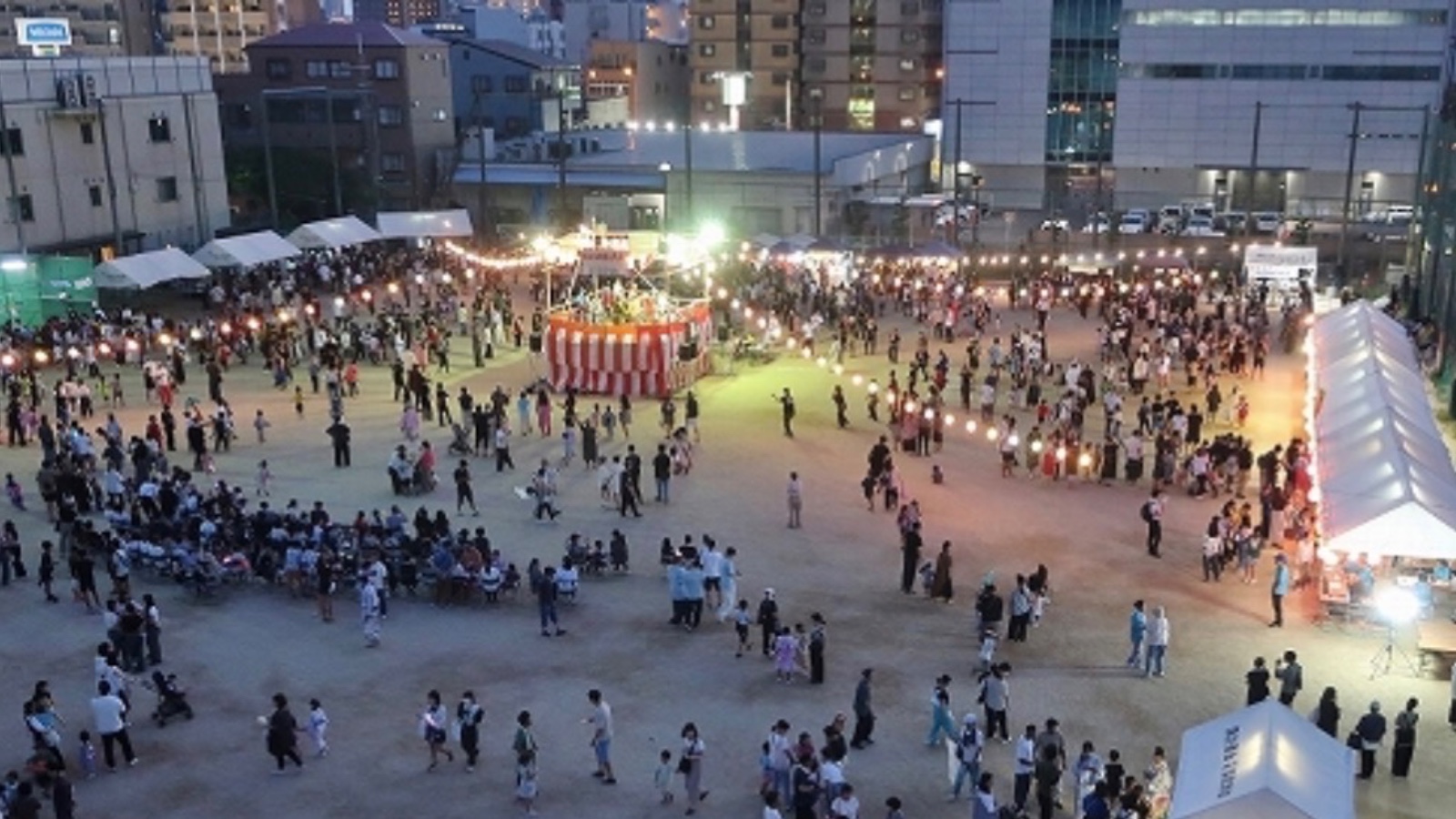 諏訪盆踊りの告知画像