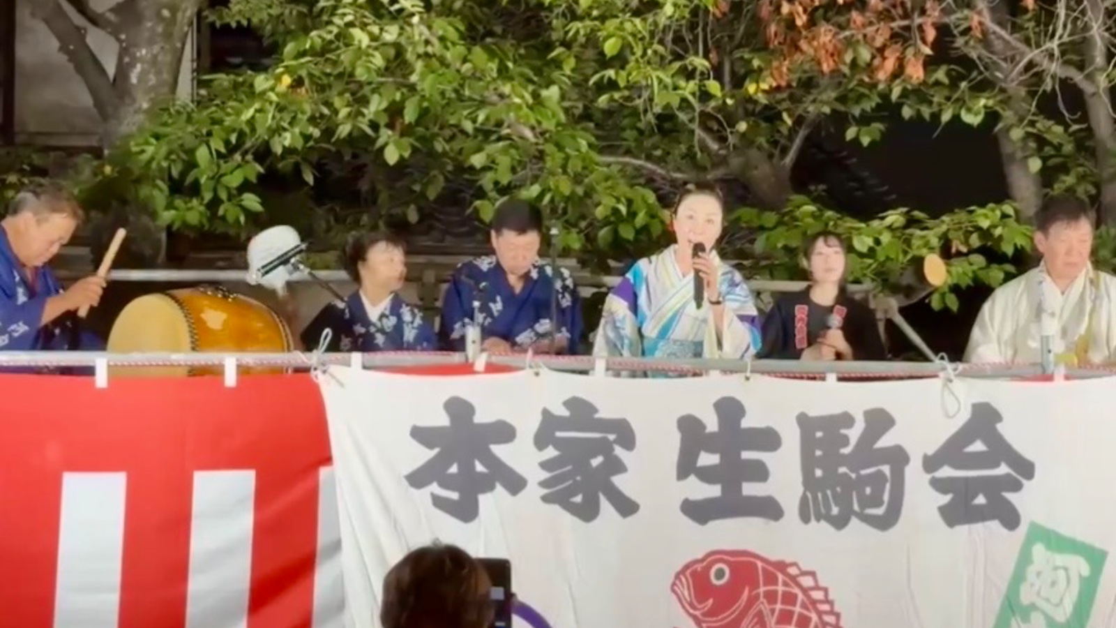 弥生公園地蔵尊盆踊りの告知画像