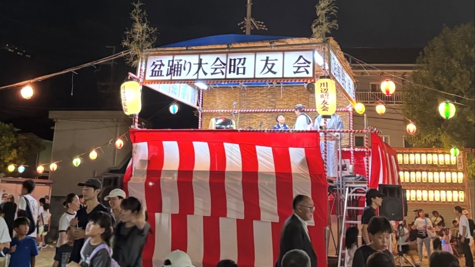 平野区川辺盆踊りの告知画像