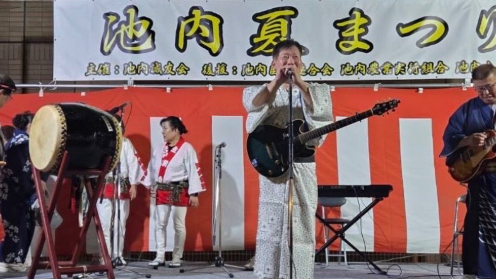 池内夏祭りの告知画像