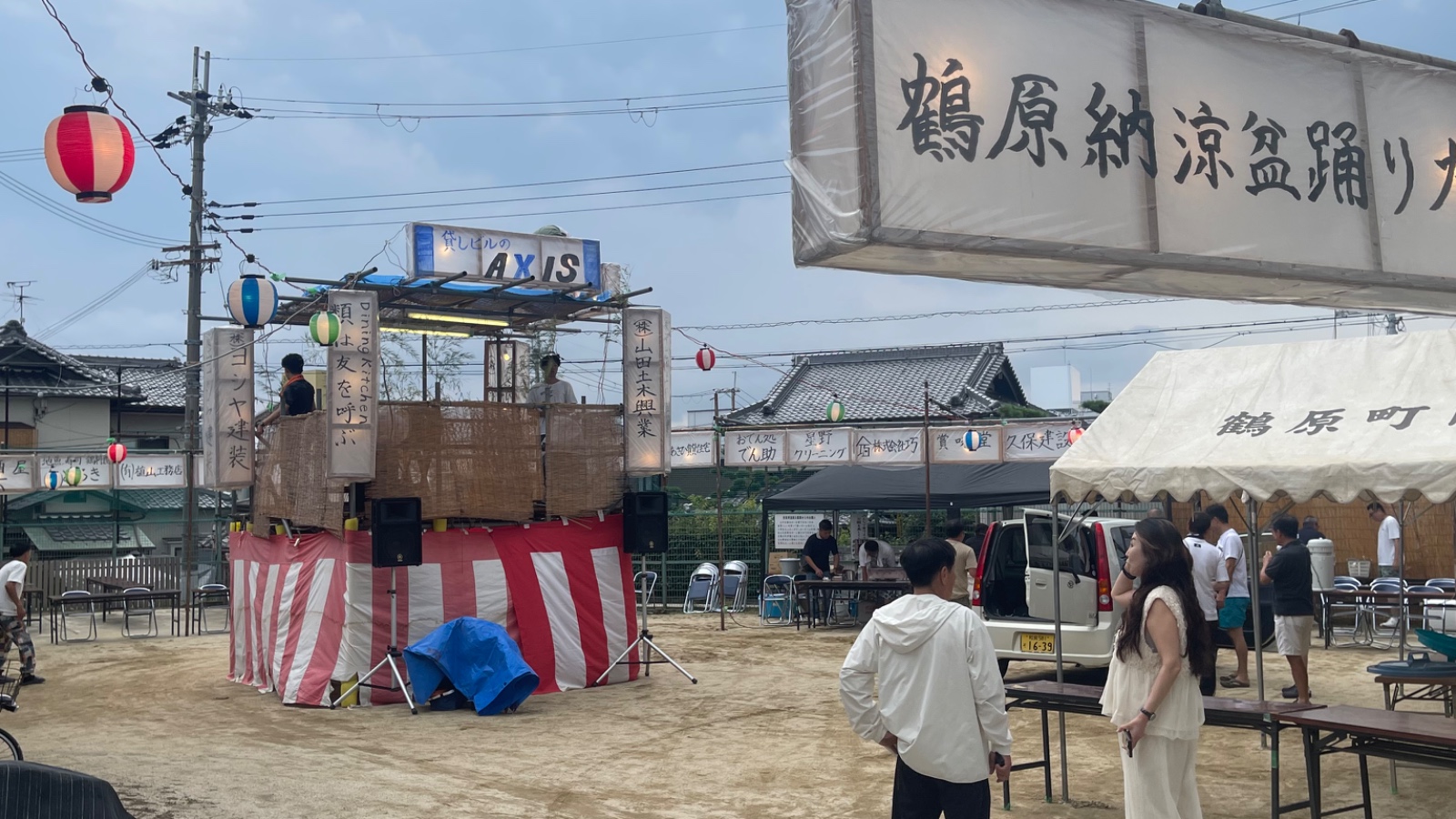 鶴原納涼盆踊り大会の告知画像